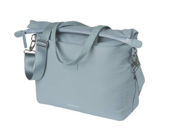 Basil Manhattan Sideveske Lys Blå, 12 ltr, Hook On System 