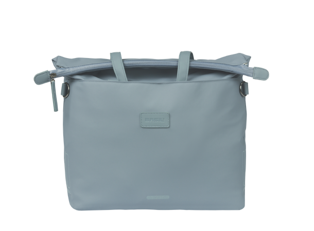 Basil Manhattan Sideveske Lys Blå, 12 ltr, Hook On System 