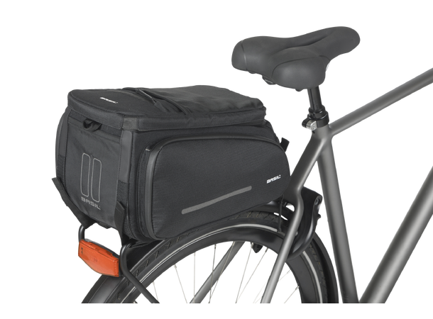 Basil Move Bagasjebrett Veske Sort, 10-26 ltr, Universal Bridge 