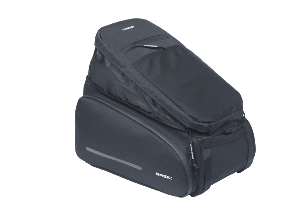 Basil Move Bagasjebrett Veske Sort, 10-26 ltr, Universal Bridge 