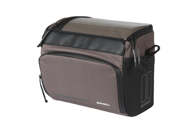 Basil Move KF Veske Front Brun, 8 ltr, ink KF plate 