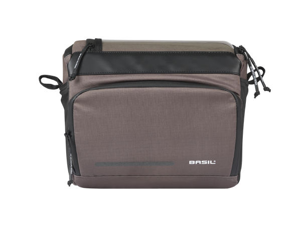 Basil Move KF Veske Front Brun, 8 ltr, ink KF plate 