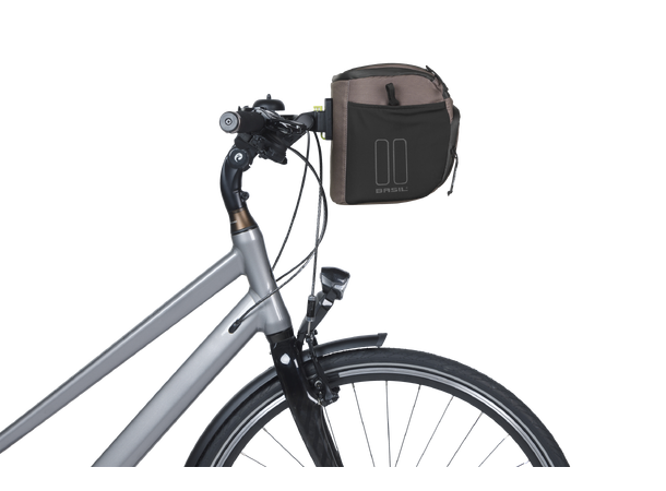 Basil Move KF Veske Front Brun, 8 ltr, ink KF plate 