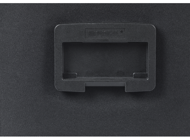 Basil Move KF Veske Front Sort, 8 ltr, ink KF plate 