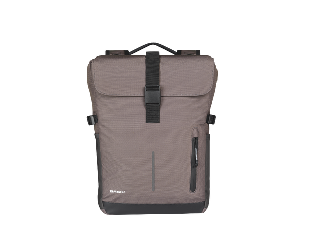 Basil Move MIK Sideveske Sett Brun, 30 ltr, ink MIK System 