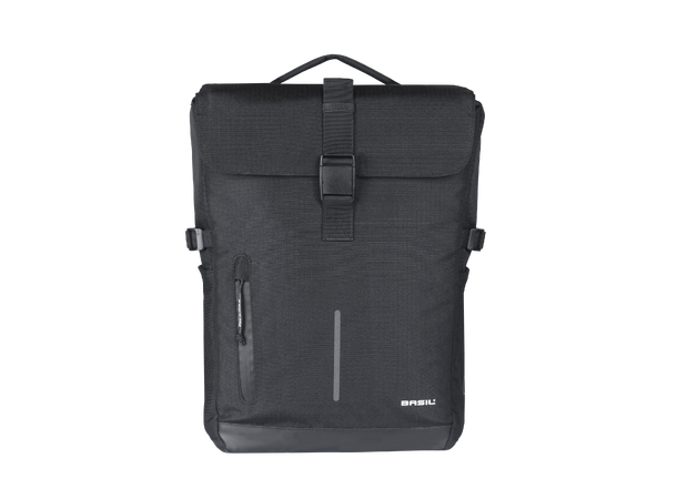 Basil Move MIK Sideveske Sett Sort, 30 ltr, ink MIK System 