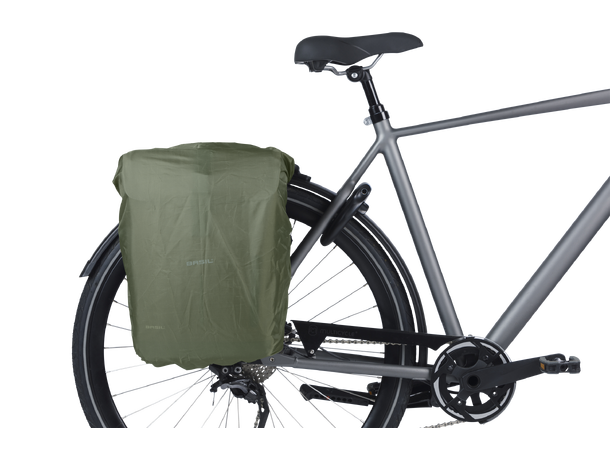 Basil Move MIK Sideveske Sett Sort, 30 ltr, ink MIK System 
