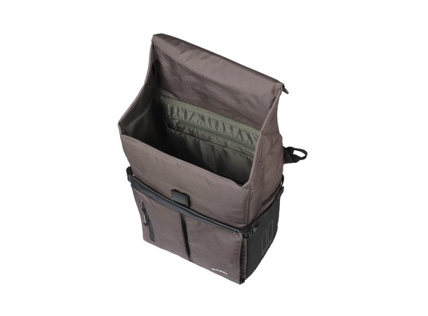 Basil Move MIK Studs Sideveske Brun, 15 ltr, ink MIK Studs System 