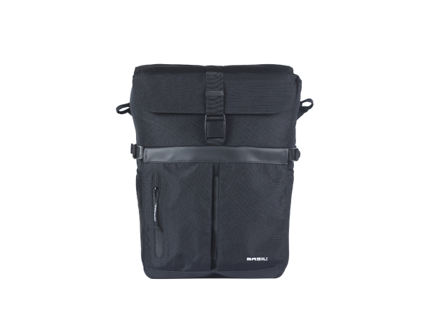 Basil Move MIK Studs Sideveske Sort, 15 ltr, ink MIK Studs System 