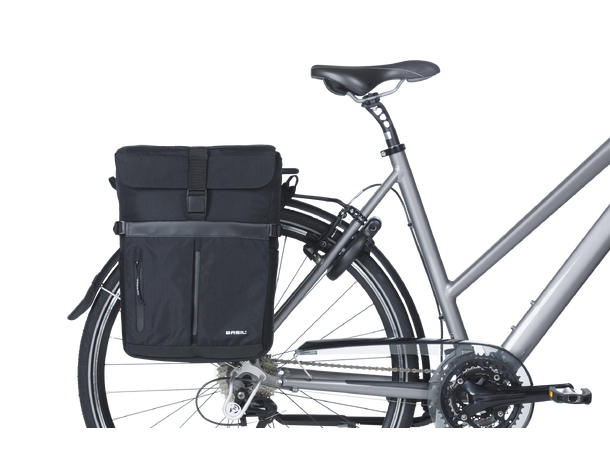 Basil Move MIK Studs Sideveske Sort, 15 ltr, ink MIK Studs System 