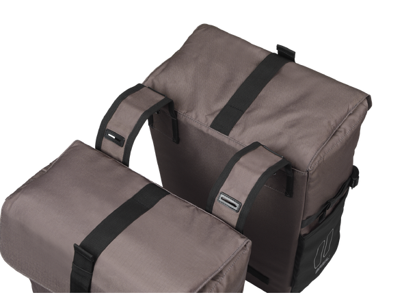 Basil Move Sideveske Sett Brun, 30 ltr, Universal Bridge 