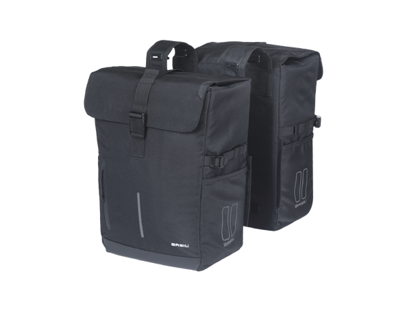 Basil Move Sideveske Sett Sort, 30 ltr, Universal Bridge 