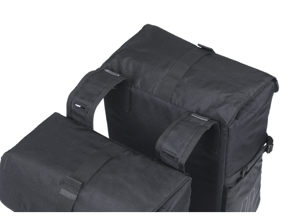 Basil Move Sideveske Sett Sort, 30 ltr, Universal Bridge 