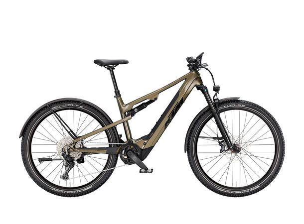 KTM Macina Chacana 892 LFC Oliven BOSCH PT-CX8I4, 1x11 SHIMANO CUES, 5 