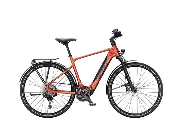 KTM Macina Sport SX 10 Oransje BOSCH CPT-SX4P2, 1x11 SHIMANO CUES DI2,5 