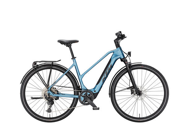 KTM Macina Sport SX 20 Blå BOSCH CPT-SX4P2, 1x10 SHIMANO CUES, 5 
