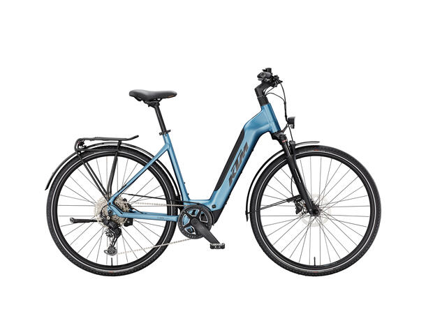 KTM Macina Sport SX 20 Blå BOSCH CPT-SX4P2, 1x10 SHIMANO CUES, 5 