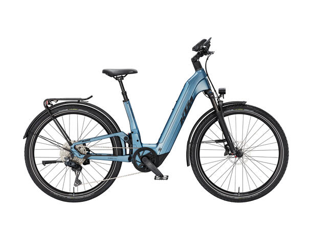 KTM Macina Style FS Prime US/40 Blå BOSCH PT-CX8K4, 1x11 SHIMANO CUES DI2, 5 