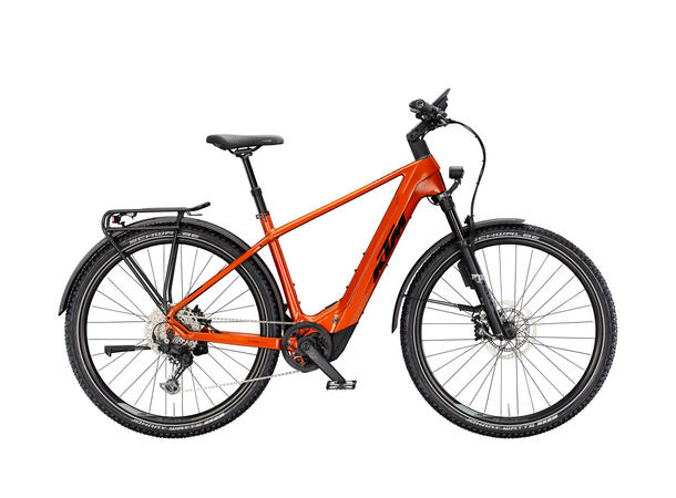 KTM Macina Team 892 LFC ABS LTD Oransje BOSCH PT-CX8K4, 1x10 SHIMANO CUES, 5 