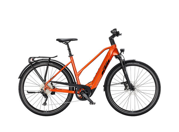 KTM Macina Tour CX 830 Oransje BOSCH PT-CX8P4, 1x10 SHIMANO DEORE, 5 