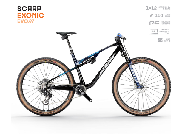 KTM Scarp Exonic Blå Disc, 1x12 SRAM XX SL T-TYPE, 5 