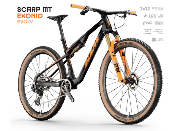 KTM Scarp Mt Exonic Sort Disc, 1x12 SRAM XX SL T-TYPE, 5 
