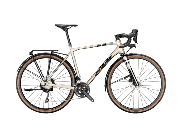 KTM X-Strada LFC  Sølv Disc, 2X10 SHIMANO GRX, 5 