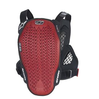 Alpinestars A-6 Plasma Bryst/Ryggplate Level 2 rygg, Level 1 bryst, 980gr