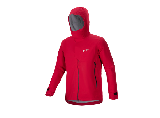 Alpinestars A-Dura Elite Regnjakke Rød Small, 20.000mm, 3-lags vanntett membran 