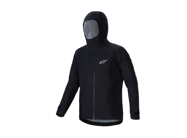 Alpinestars A-Dura Elite Regnjakke Sort Small, 20.000mm, 3-lags vanntett membran 