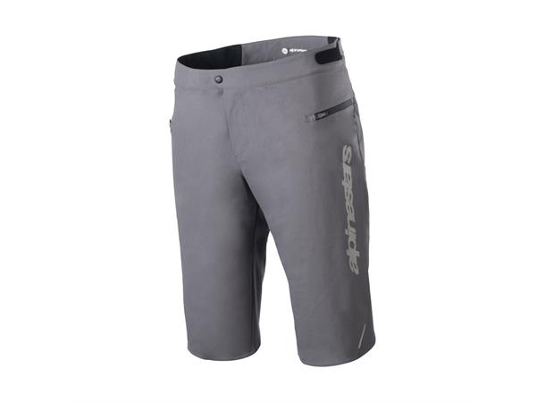 Alpinestars A-Dura Elite Shorts Grå 28 Regular fit, 4-vei Cordura, ratchet 