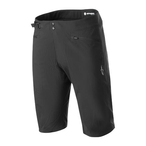 Alpinestars A-Dura Shorts Sort Regular fit, 2-vei stretch, strap