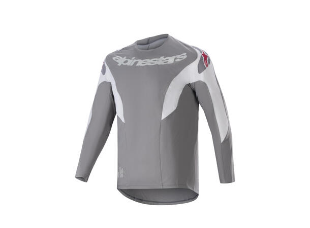 Alpinestars A-Supra Race LS Trøye Grå XL Performance fit, Polyester/Spandex 