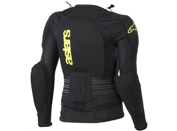 Alpinestars Bionic Plus JR Besk. Jakke Sort/Gul, Level 1 / Level 2, 915gr 