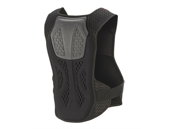 Alpinestars Bionic Pro Bryst-/Ryggplate Sort, Level 1 rygg, 936gr 