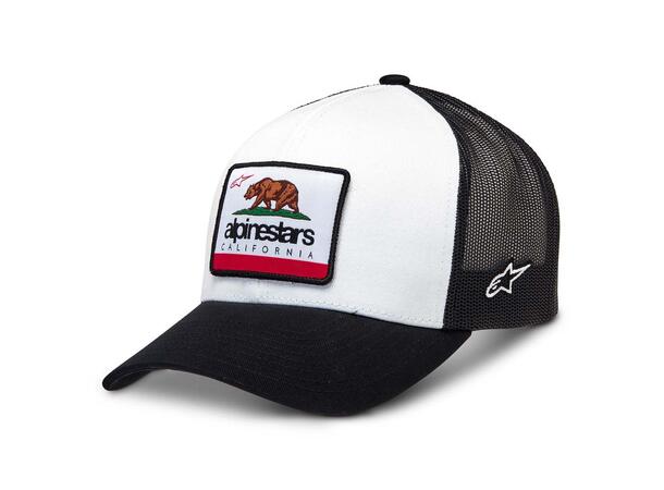 Alpinestars Cali 2.0 Caps Hvit One Size, Snap back 