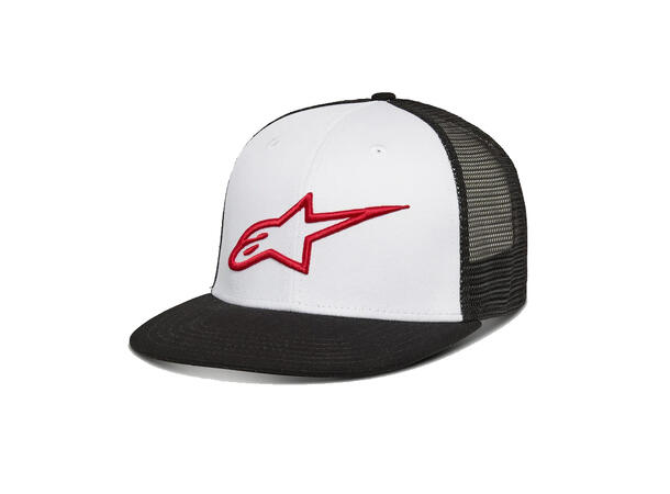 Alpinestars Corp Trucker Caps Hvit/Sort One Size, Snap back 