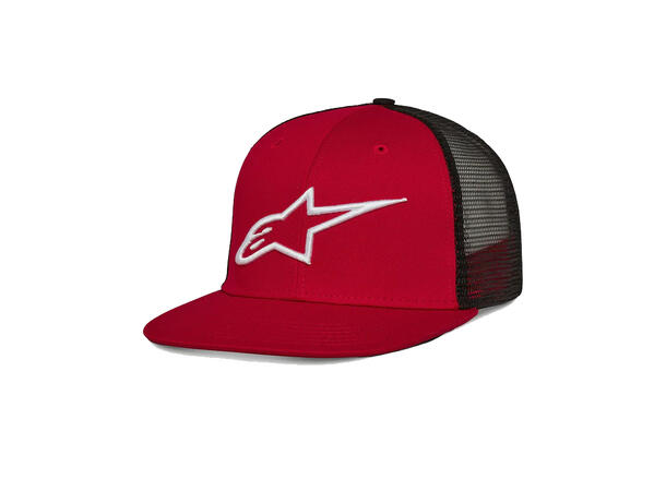 Alpinestars Corp Trucker Caps Rød/Sort One Size, Snap back 