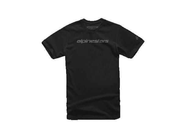 Alpinestars Linear Wordmark T-skjorte Large, Sort/Grå