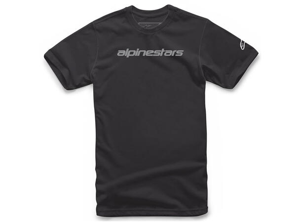 Alpinestars Linear Wordmark T-skjorte Medium, Sort/Grå 