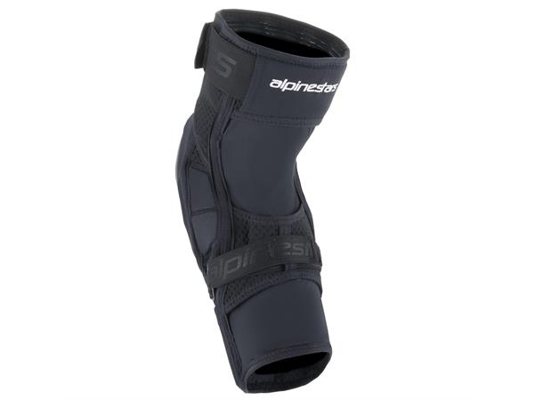 Alpinestars Plasma Elite Shield Knebesk. Sort/Hvit, Level 2, 865gr 