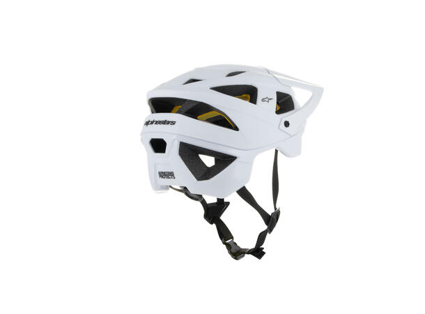 Alpinestars Vector Tech Solid Hjelm Medium, hvit, 56-59cm, Mips, 420gr 