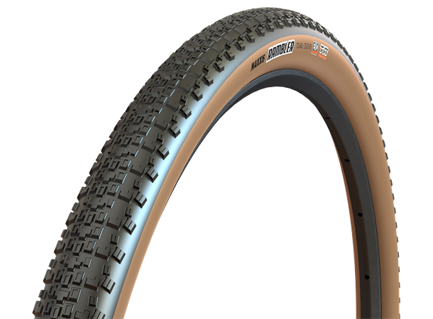 Maxxis Rambler Gravel TR EXO Dekk 404g, 60TPI, 2C, Tanwall 