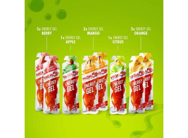 HIGH5 EnergyGel Taster Pack 8pk, 40gr 