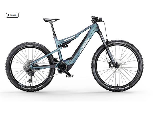 KTM Macina Kapoho 8973L Grønn/Lilla BOSCH PT-CX8P4, 1x12 SRAM SX, 5 