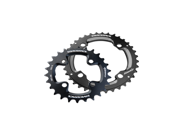 Race Face Turbine Krankdrev Sort 64/104 BCD/4-arm, 9/12-delt, Alu 