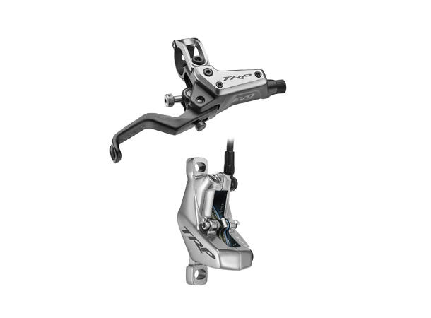 TRP EVO Pro Skivebrems Venstre Grå 309gr, HD-M9040, 1900mm ledning, u/skive 