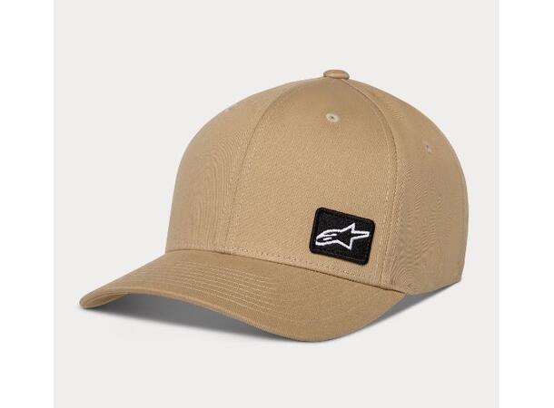 Alpinestars Pivot Caps Beige L/XL Flex-Fit back, bøyd brem 