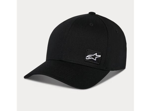 Alpinestars Pivot Caps Sort L/XL Flex-Fit back, bøyd brem 