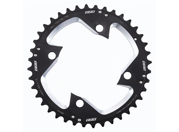 BBB MTBgear BCR-45S Krankdrev 104 BCD/4-arm, 2x10-delt, Alu 